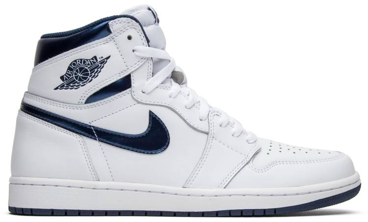 Air Jordan 1 Retro High OG Metallic Navy 555088-106